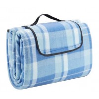 100%Polyester Polar Fleece Waterproof Picnic Blanket